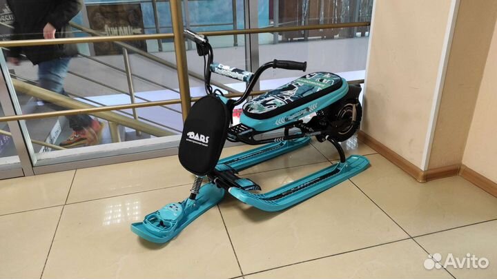 Детский снегокат bars новый