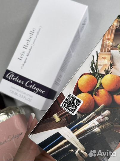 Atelier cologne iris rebelle парфюм новый