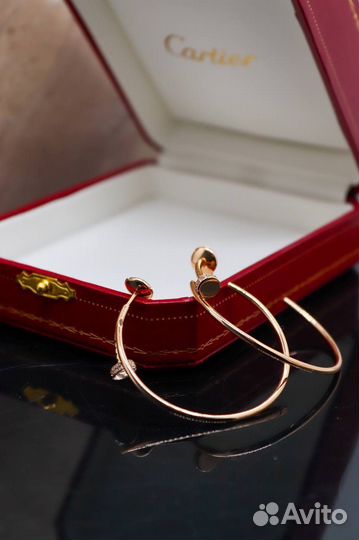 Золотые Серьги Cartier