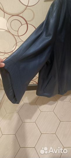 Куртка кожаная женская, ххl, на 54 отлично