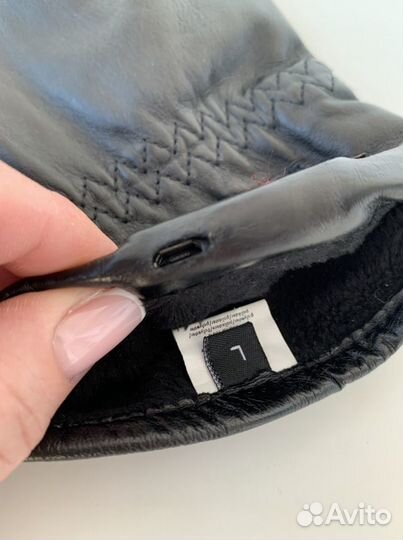 Мужские кожаные перчатки Hi-Fun