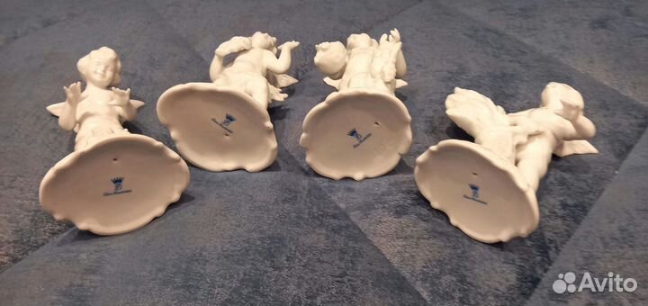 Фарфоровые статуэтки Времена года Европа