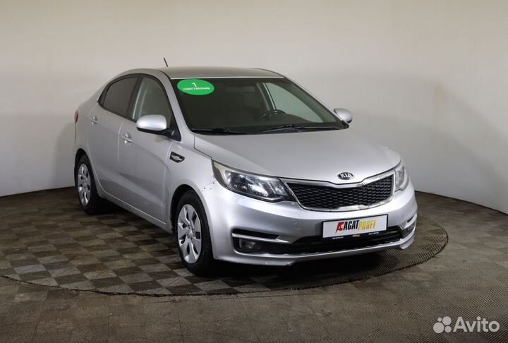 Kia Rio 1.6 МТ, 2016, 102 802 км