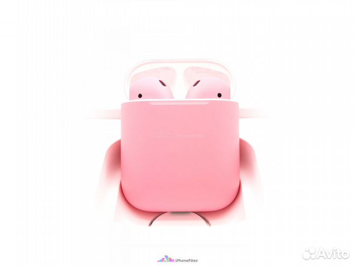 Беспроводные наушники AirPods 2 (Бледно-розовый)