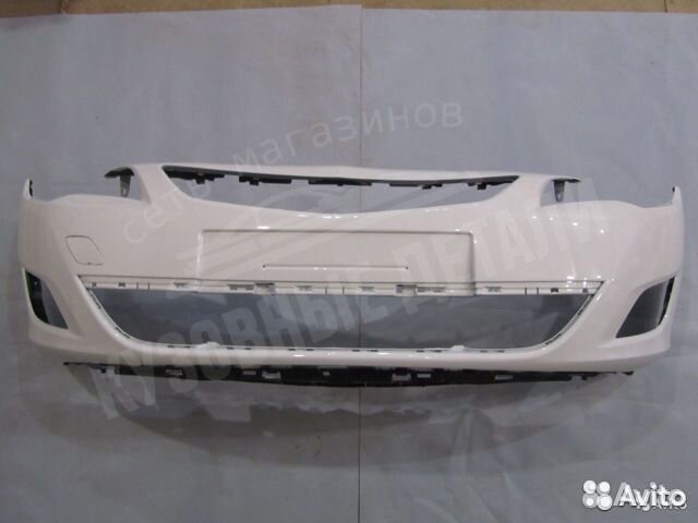 Бампер Опель астра J в цвет (любой)