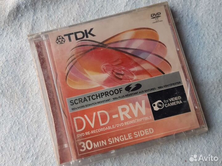 Dvd rw диск для видео камеры