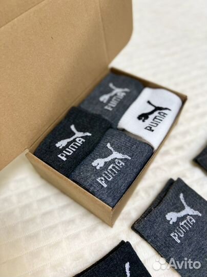 Носки puma в подарочной коробке