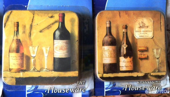 Подставки для напитков «Картинки вин» / New