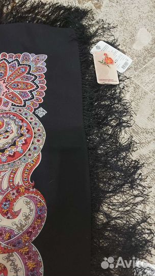 Павлопосадский платок праздничный город новый