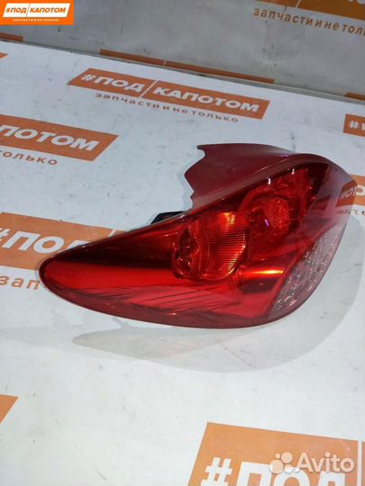 Фонарь задний левый Peugeot 207 2008