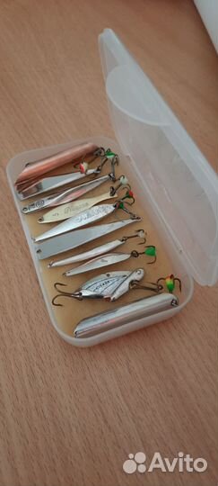 Набор блесен для зимней рыбалки