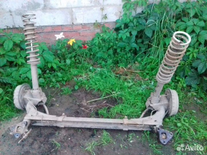 Задняя балка для мотоблока