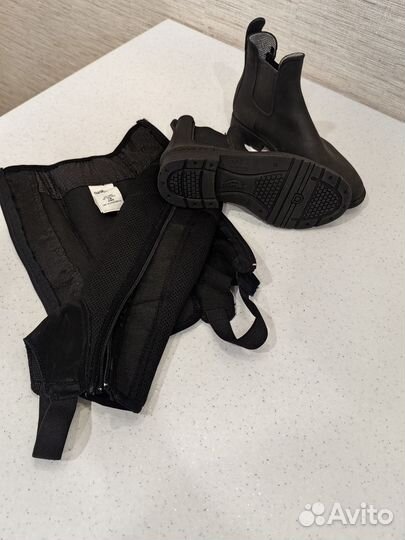 Ботинки и краги для верховой езды