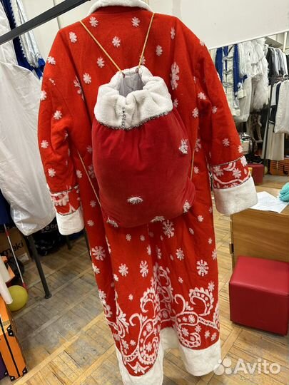 Костюм деда мороза взрослый