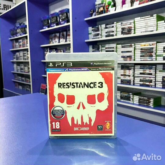 Resistance 3 ps3 (обмен )