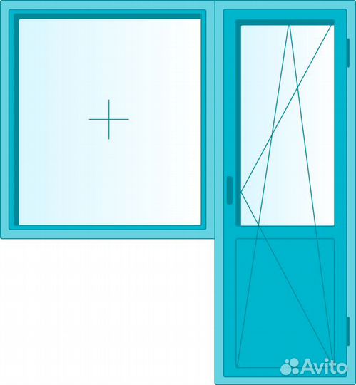 Окна пластиковые (пвх) с завода