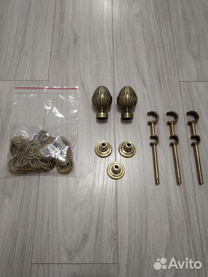 Карниз для штор металлический