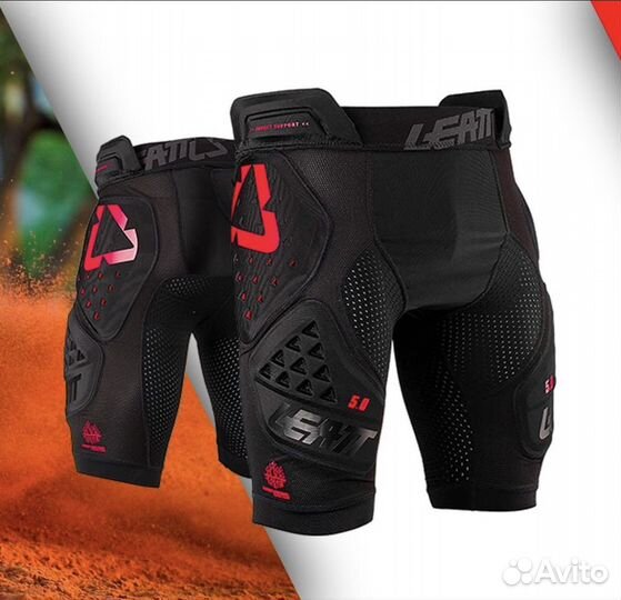 Шорты Leatt 3DF 5.0 с защитой бедра