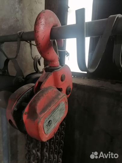 Таль ручная 10 тон Б/У