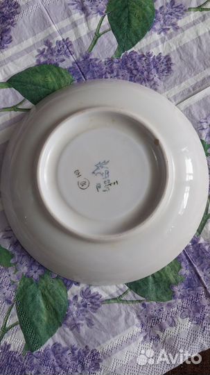 Блюдце вербилки СССР