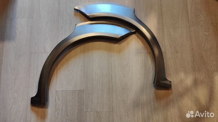 Задние арки Mazda Demio цинк