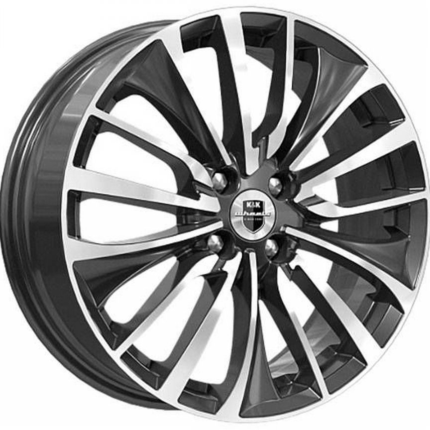 Диски K&K Flanker 6.5x17 5x114.3 ET35 D67.1 Алмаз черный