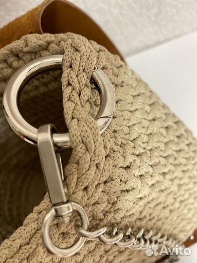 Сумка натуральная кожа коричневая