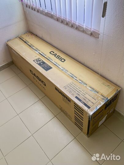 Цифровое пианино Casio Privia PX-770 BK, новое