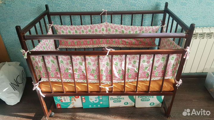 Кровать детская с матрасом