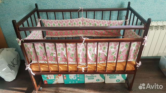 Кровать детская с матрасом