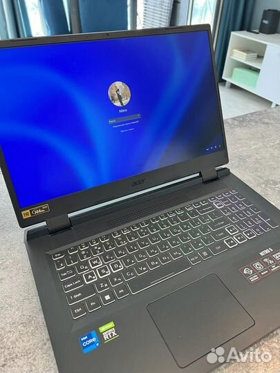 Игровой ноутбук Acer Nitro 5 AN515-46-R6ER 17.3