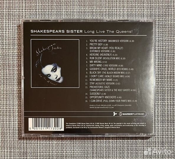 Shakespears Sister - Long Live The Queens CD UK