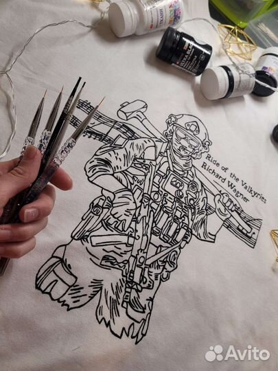 Роспись одежды