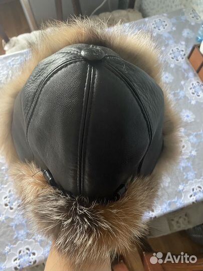 Шапка ушанка женская