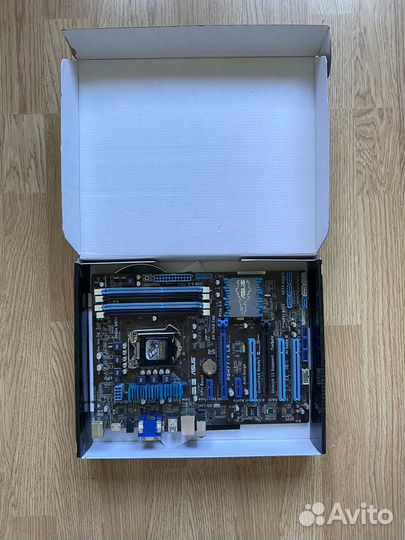 Материнская плата asus p8 h77-v LE