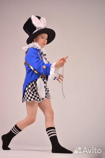 Костюм зайца из Алисы в стране чудес, детский