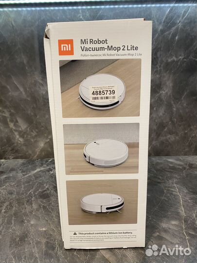 Робот пылесос xiaomi mi robot vacuum mop 2 lite