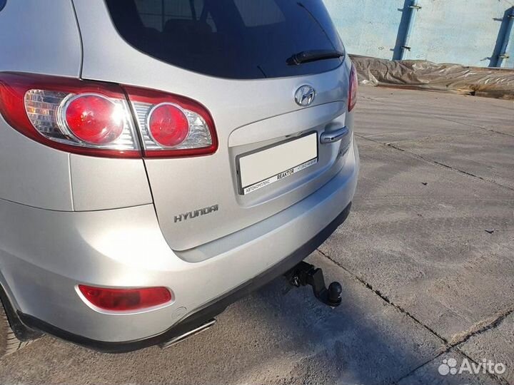 Заводские фаркопы на Hyundai Santa Fe всех поколен