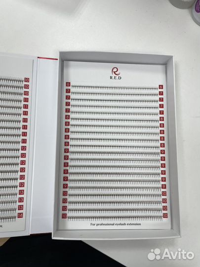 Готовые пучки для наращивания Red