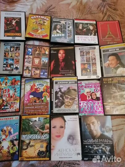 Dvd диски коллекции