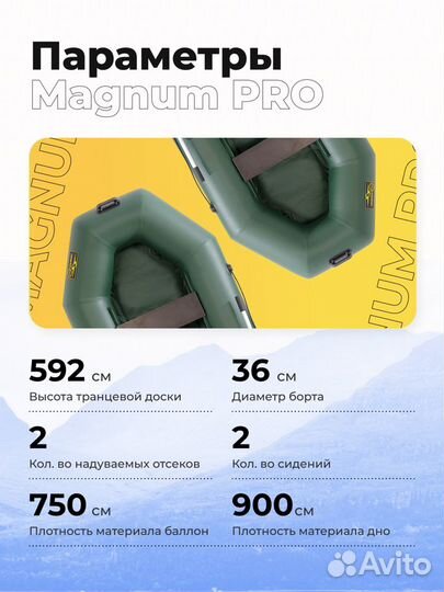 Лодка пвх Magnum PRO 280