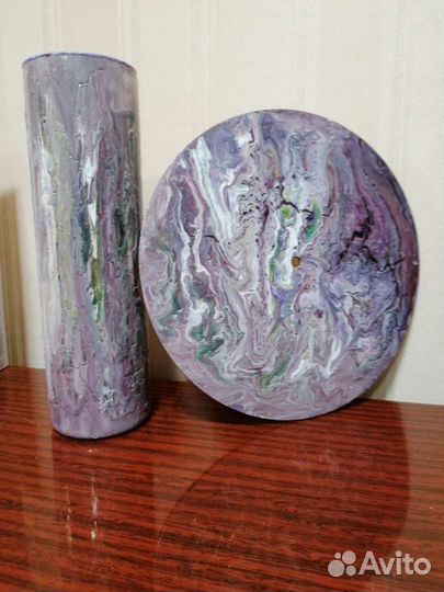 Ваза для #цветов #интерьерная#ручнаяроспись