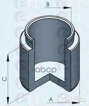 Поршень переднего суппорта '150816-C Ert