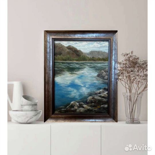 Картина маслом на холсте пейзаж