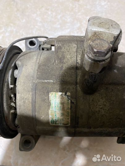 Компрессор кондиционера хала на priora