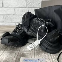 Кроссовки Balenciaga all black 3xl