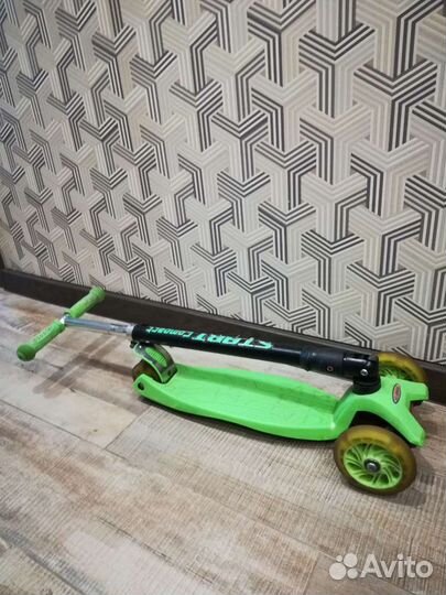 Самокат детский трехколесный складной