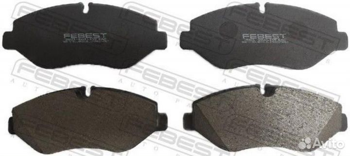 Febest 3801dailivf колодки тормозные передние