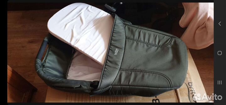 Коляска britax b-motion 4 +люлька+сумка