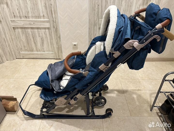 Санки коляска ника